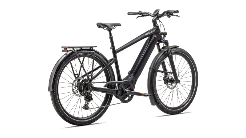 Specialized Turbo Vado 4.0 Electric Hybrid Bikes 2025 in Cast Black/Silver-2