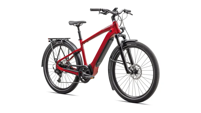 Specialized Turbo Vado 4. 0 Electric Hybrid Bike 2025 in Red/Silver-1