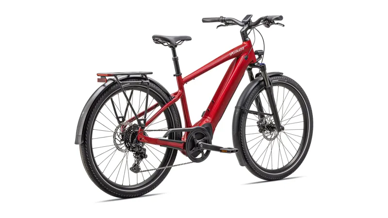 Specialized Turbo Vado 4. 0 Electric Hybrid Bike 2025 in Red/Silver-2
