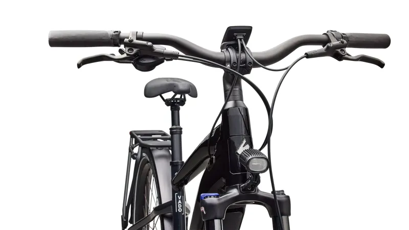 Specialized Turbo Vado 4.0 Electric Hybrid Bikes 2026 in Gloss Castblack / Satin Silver Reflective-4