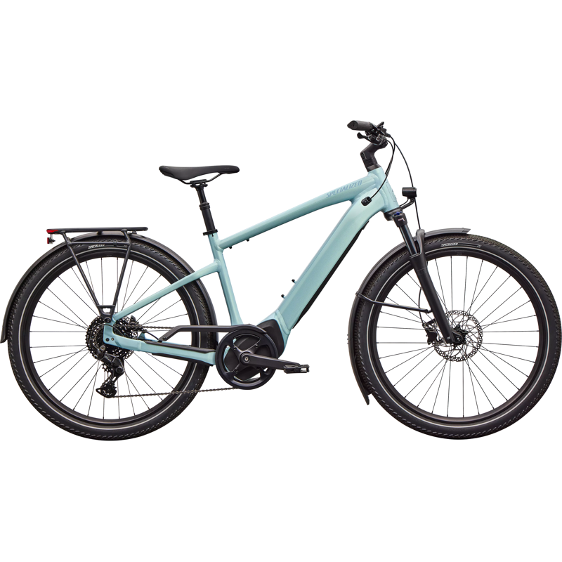 Balfes Bikes Specialized Turbo Vado 4.0 Electric Hybrid Bikes 2026 in Gloss Seafoam | Free postage over £30, £10 off first order, price match & 0% finance.