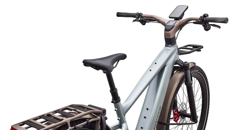 Specialized Vado 3 6.0 NB Electric Hybrid Bike 2027 in Gloss Agave Grey/Black Pearl-3