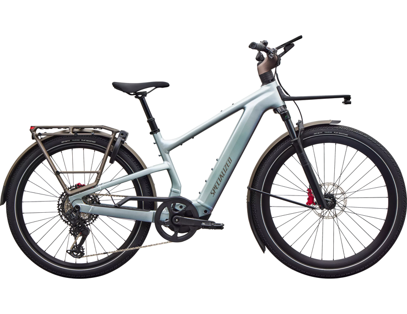 Specialized Vado 3 6.0 NB Electric Hybrid Bike 2027 in Gloss Agave Grey/Black Pearl