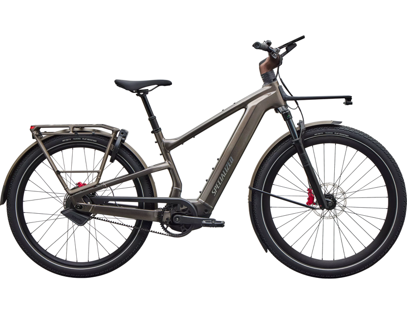 Specialized Turbo Vado 3 6.0 IGH Electric Hardtail Mountain Bike 2027 in Warm Smoke Metallic