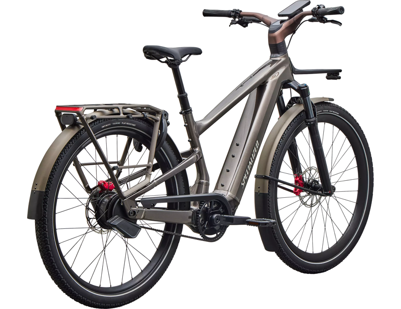 Specialized Turbo Vado 3 6.0 IGH Electric Hardtail Mountain Bike 2027 in Warm Smoke Metallic-1