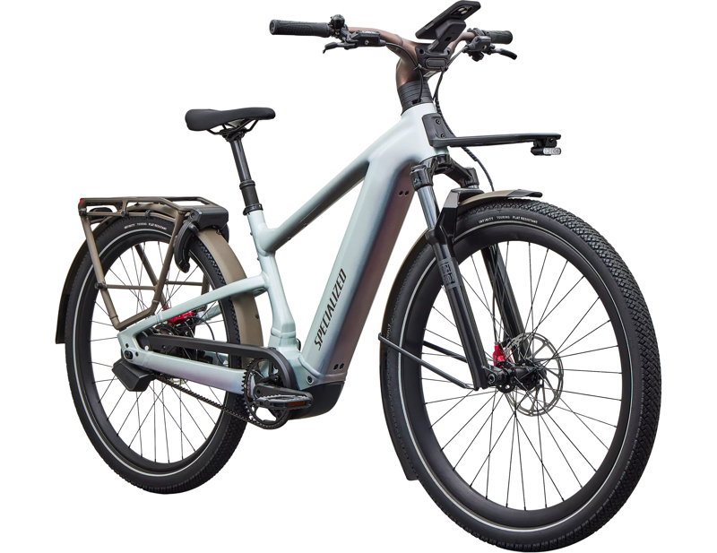 Specialized Turbo Vado 3 6.0 IGH Electric Hardtail Mountain Bike 2027 in Gloss Agave Grey-2