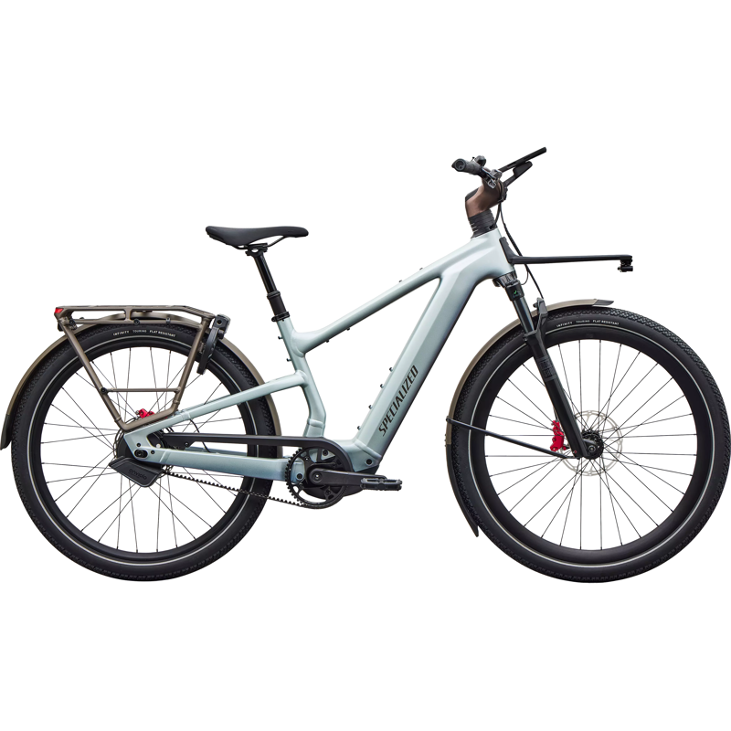 Balfes Bikes Specialized Turbo Vado 3 6.0 IGH Electric Hardtail Mountain Bike 2027 in Gloss Agave Grey | Free postage over £30, £10 off first order, price match & 0% finance.