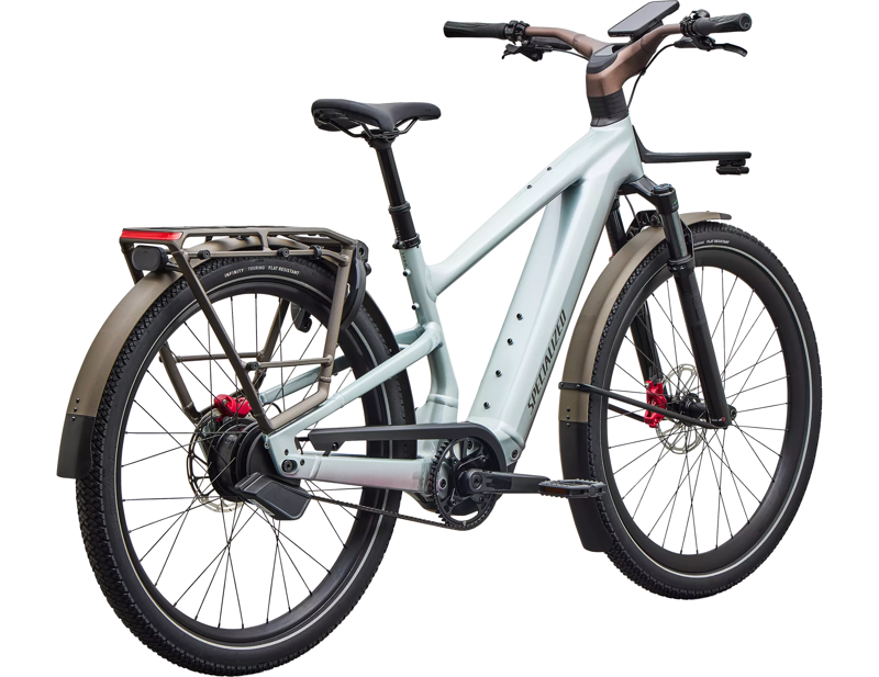 Specialized Turbo Vado 3 6.0 IGH Electric Hardtail Mountain Bike 2027 in Gloss Agave Grey-1