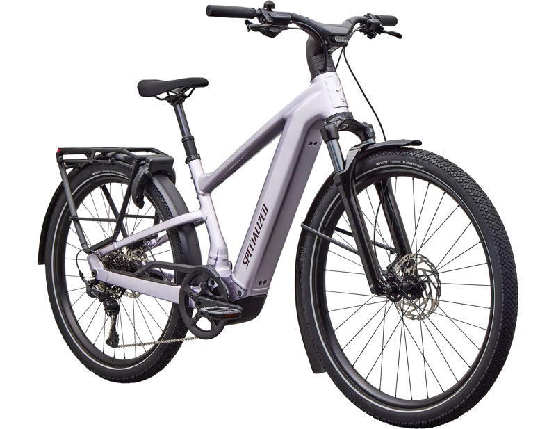 Specialized Vado 3 5.0 NB Electric Hybrid Bike 2027 in Gloss Amethyst Frost Metallic/Bordeaux Metallic