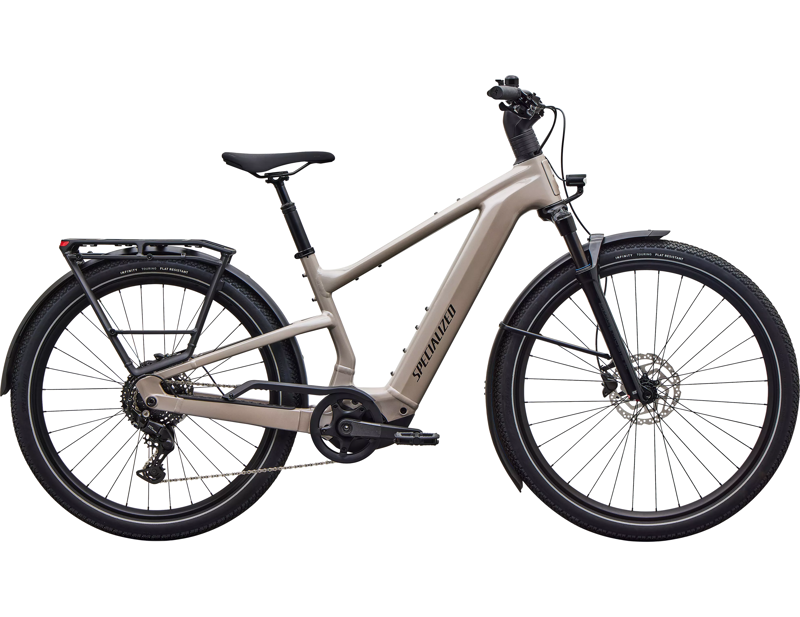 Specialized Vado 3 4.0 NB Electric Hybrid Bike 2027 in Gloss Sandstone Metallic/Warm Smoke Metallic