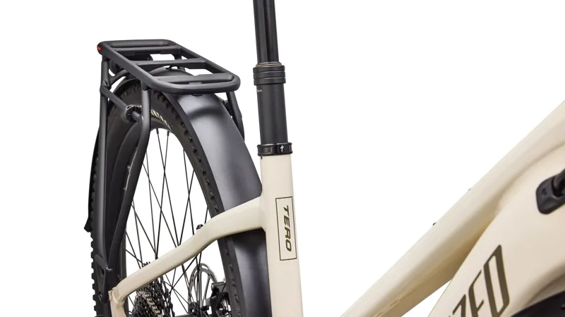 Specialized Turbo Tero 5.0 Step Through Electric Hardtail Mountain Bike 2026 in Gloss White Mountains / Gunmetal-5