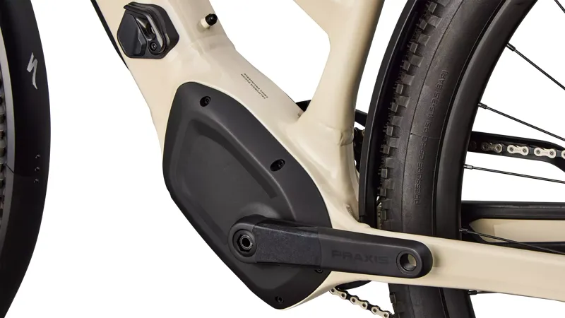 Specialized Turbo Tero 5.0 Step Through Electric Hardtail Mountain Bike 2026 in Gloss White Mountains / Gunmetal-6