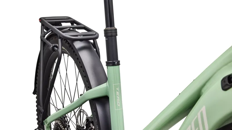 Specialized Turbo Tero 5.0 Step Through Electric Hardtail Mountain Bike 2026 in Gloss Pistachio / Dolomite-5