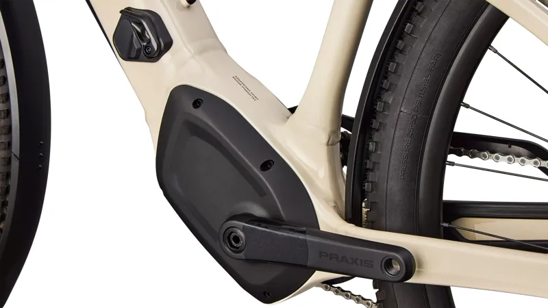 Specialized Turbo Tero 4.0 EQ Electric Hardtail Mountain Bike 2026 in Gloss White Mountains / Gunmetal-6