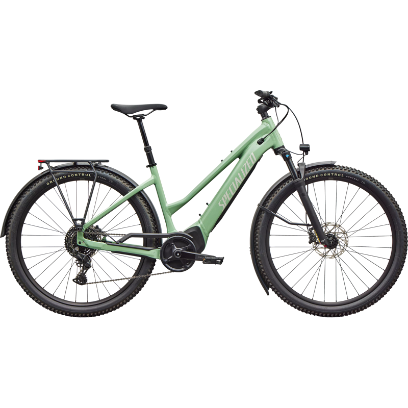 Balfes Bikes Specialized Turbo Tero 4.0 EQ Step-Through Electric Hardtail Mountain Bike 2026 in Gloss Pistachio / Dolomite | Free postage over £30, £10 off first order, price match & 0% finance.