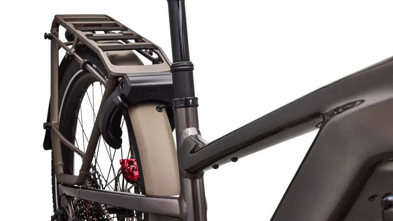 Specialized Vado 3 EVO 6.0 Electric Hybrid Bike 2027 in Gloss Warm Smoke Metallic/Satin Brushed Chrome-5