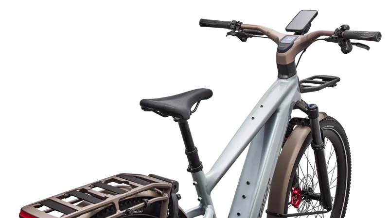 Specialized Vado 3 EVO 6.0 Electric Hybrid Bike 2027 in Gloss Agave Grey/Black Pearl-3