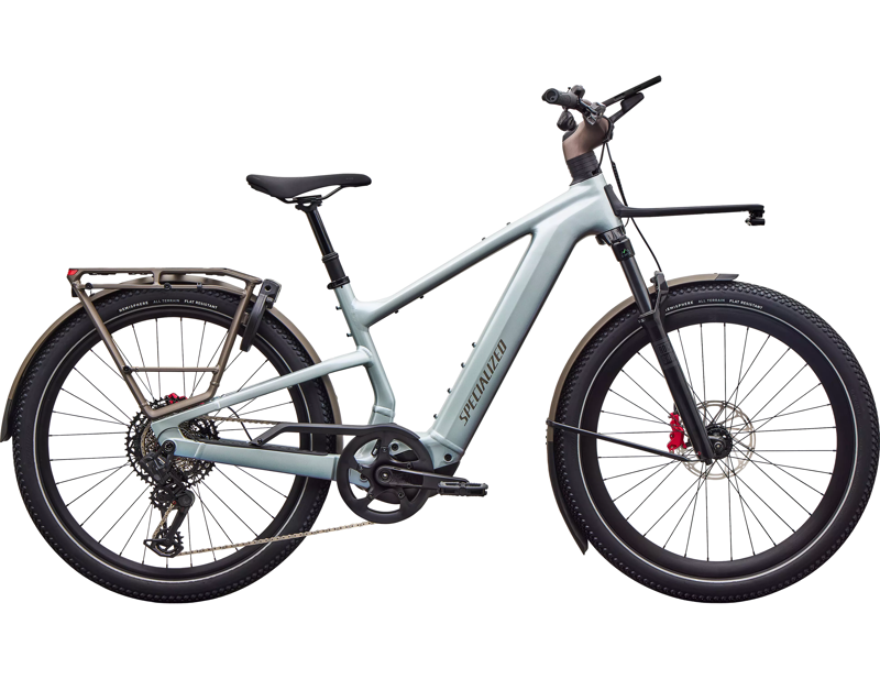 Specialized Vado 3 EVO 6.0 Electric Hybrid Bike 2027 in Gloss Agave Grey/Black Pearl