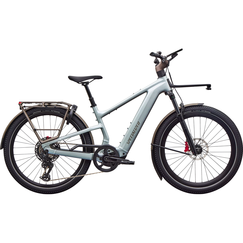 Balfes Bikes Specialized Vado 3 EVO 6.0 Electric Hybrid Bike 2027 in Gloss Agave Grey/Black Pearl | Free postage over £30, £10 off first order, price match & 0% finance.