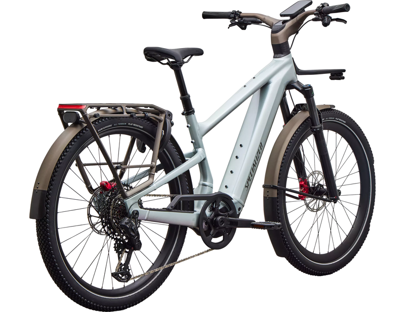 Specialized Vado 3 EVO 6.0 Electric Hybrid Bike 2027 in Gloss Agave Grey/Black Pearl-2