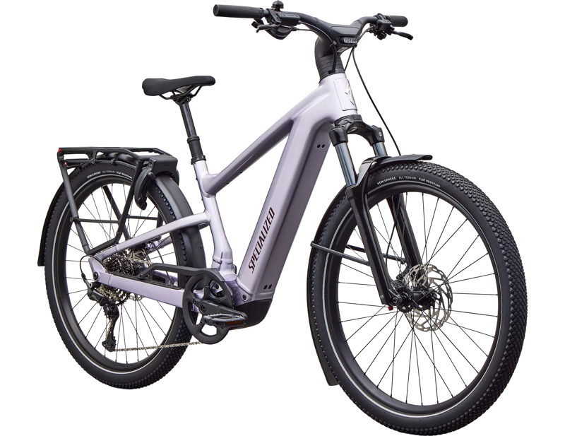 Specialized Vado 3 EVO 5.0 Electric Hybrid Bike 2027 in Gloss Amethyst Frost Metallic/Bordeaux Metallic-1