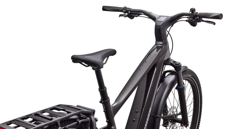 Specialized Vado 3 EVO 5.0 Electric Hybrid Bike 2027 in Gloss Metallic Obsidian/Dolomite Metallic-3