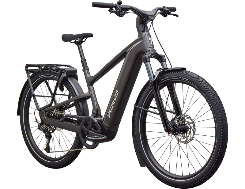 Specialized Vado 3 EVO 5.0 Electric Hybrid Bike 2027 in Gloss Metallic Obsidian/Dolomite Metallic-1