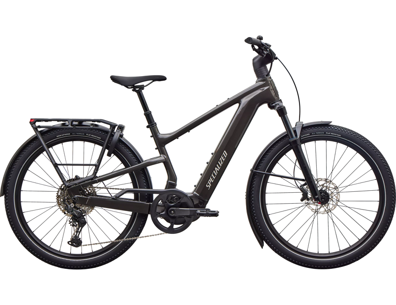 Specialized Vado 3 EVO 5.0 Electric Hybrid Bike 2027 in Gloss Metallic Obsidian/Dolomite Metallic