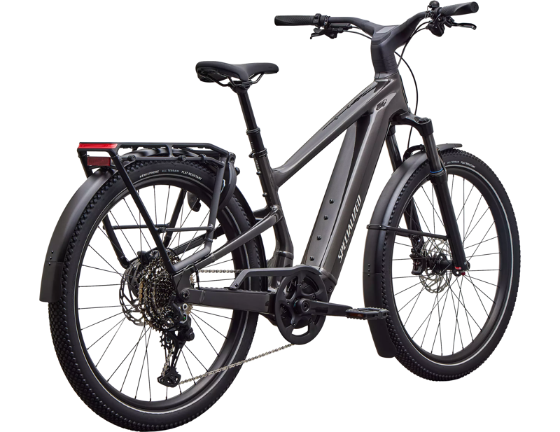Specialized Vado 3 EVO 5.0 Electric Hybrid Bike 2027 in Gloss Metallic Obsidian/Dolomite Metallic-2
