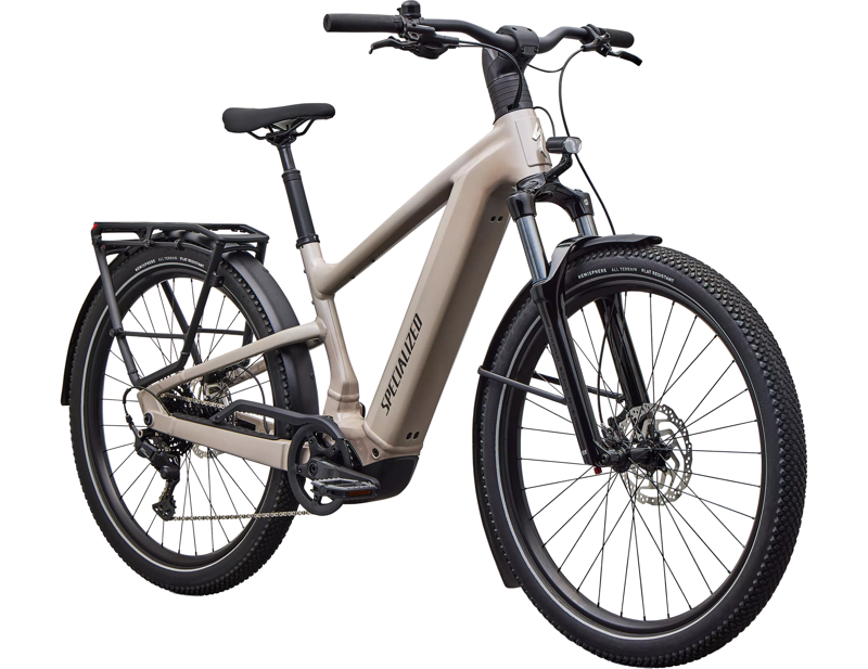 Specialized Vado 3 EVO 4.0 Electric Hybrid Bike 2027 in Gloss Sandstone Metallic/Warm Smoke Metallic-1