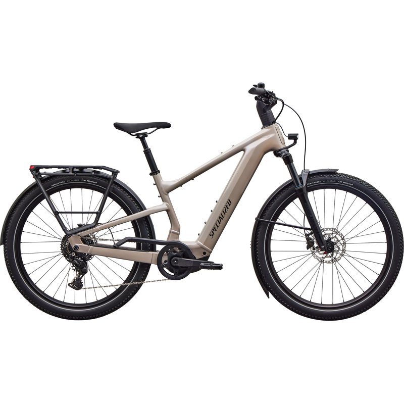Balfes Bikes Specialized Vado 3 EVO 4.0 Electric Hybrid Bike 2027 in Gloss Sandstone Metallic/Warm Smoke Metallic | Free postage over £30, £10 off first order, price match & 0% finance.