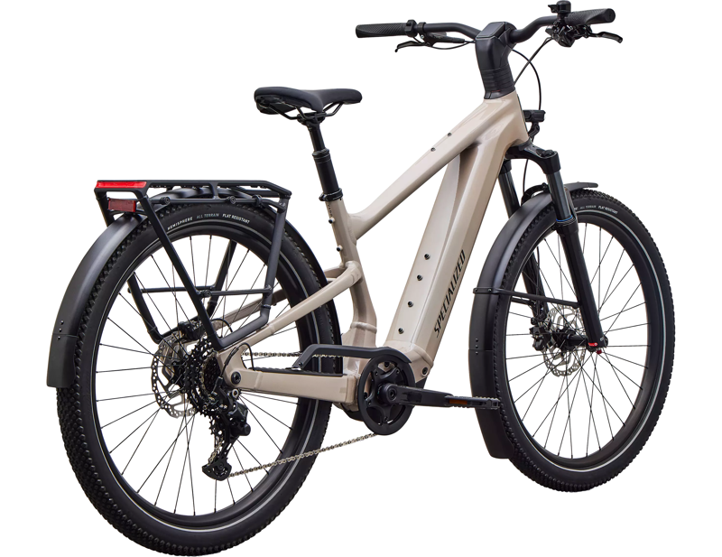 Specialized Vado 3 EVO 4.0 Electric Hybrid Bike 2027 in Gloss Sandstone Metallic/Warm Smoke Metallic-2