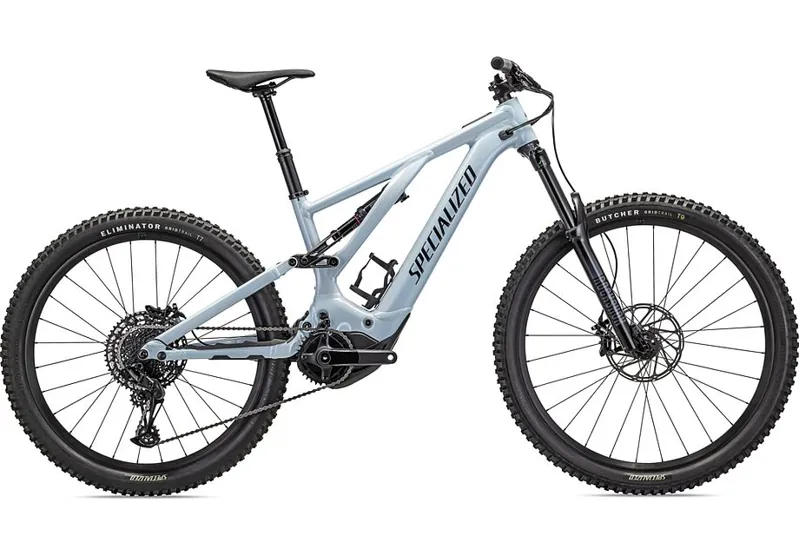 Specialized Turbo Levo Alloy Electric Mountain Bike 2023 in Ice Blue/ Black