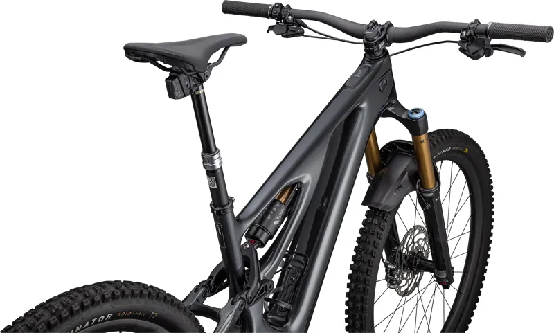 Specialized S-Works Turbo Levo Electric Full Suspension Mountain Bike 2024 in Black/Chrome-3