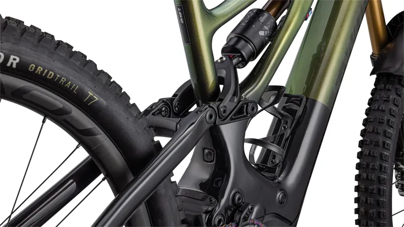 Specialized S-Works Turbo Levo Electric Full Suspension Mountain Bike 2025 in Gold/Carbon-5
