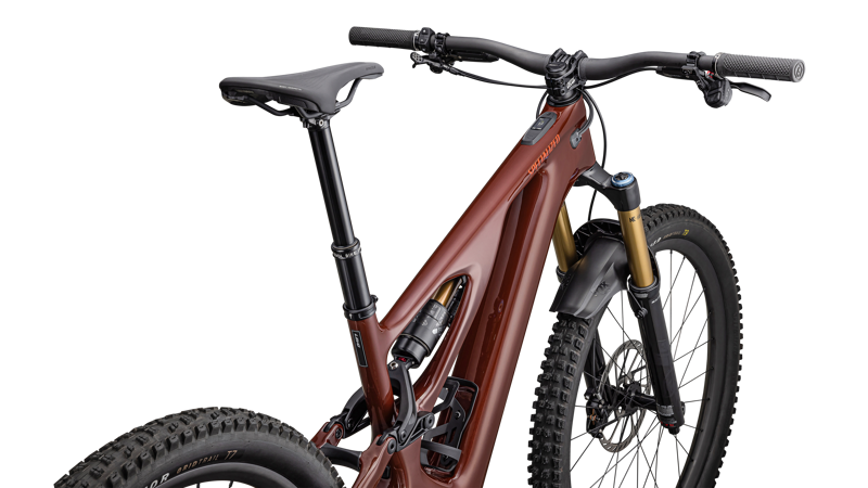 Specialized Turbo Levo Pro Carbon Electric Full Suspension Mountain Bike 2024 in Rusted Red/Redwood-3