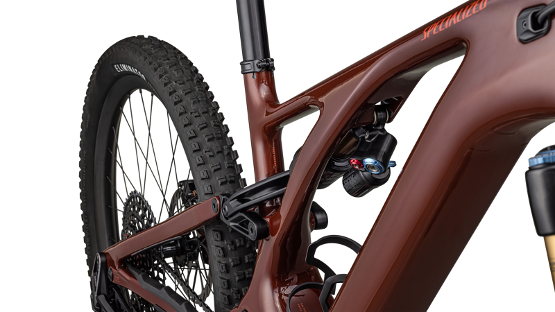 Specialized Turbo Levo Pro Carbon Electric Full Suspension Mountain Bike 2024 in Rusted Red/Redwood-5