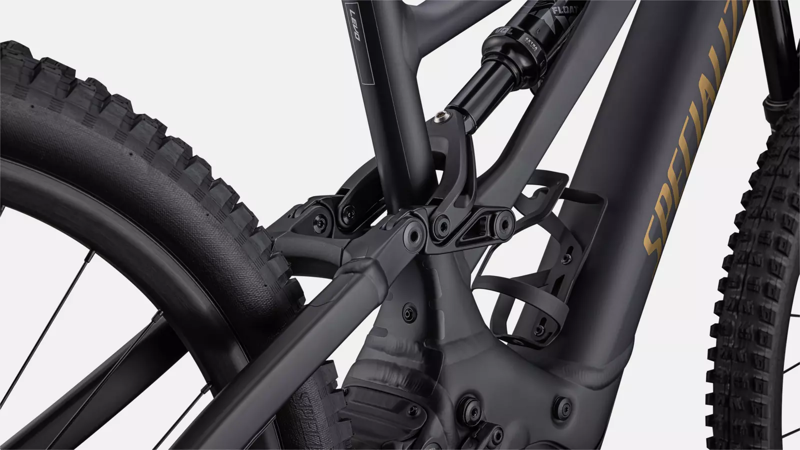 Specialized Turbo Levo Comp Alloy Full Suspension Electric Mountain Bike 2024 in Midnight Shadow/Gold-5