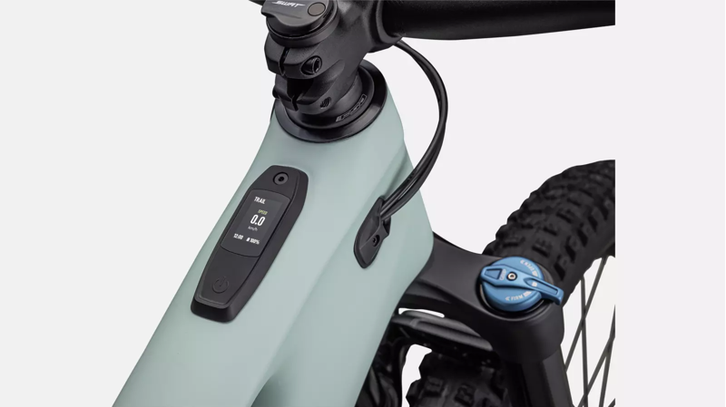 Specialized Turbo Levo Comp Carbon Electric Full Suspension Mountain Bike 2024 in White Sage Lake -9