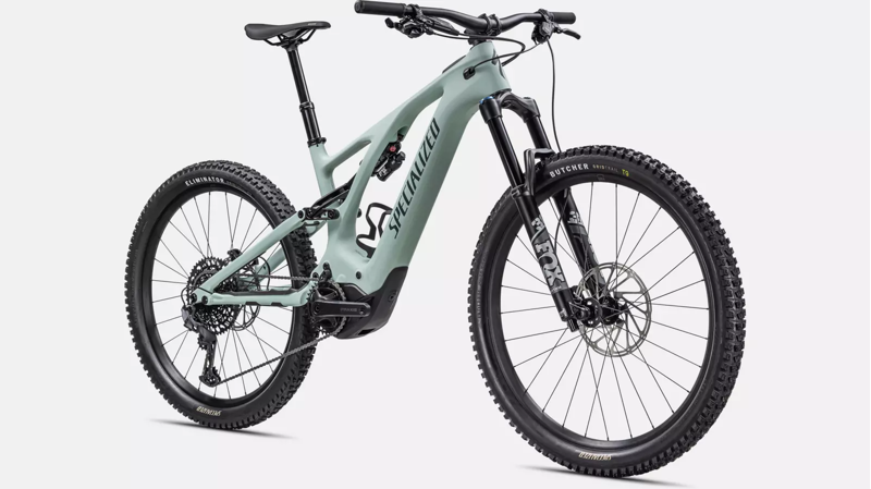 Specialized Turbo Levo Comp Carbon Electric Full Suspension Mountain Bike 2024 in White Sage Lake -8