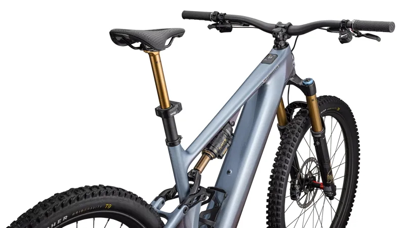 Specialized S-Works Turbo Levo 4 Carbon Electric Full Suspension MTB 2026 in Gloss Glacial Metallic-3