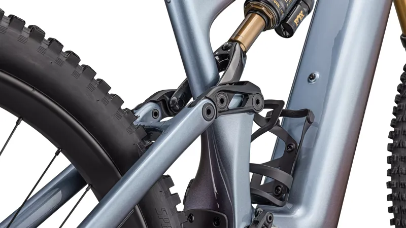 Specialized S-Works Turbo Levo 4 Carbon Electric Full Suspension MTB 2026 in Gloss Glacial Metallic-7