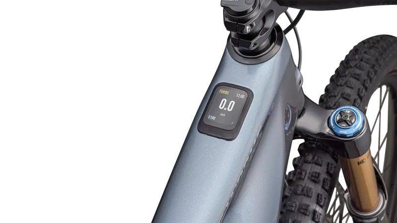 Specialized S-Works Turbo Levo 4 Carbon Electric Full Suspension MTB 2026 in Gloss Glacial Metallic-8