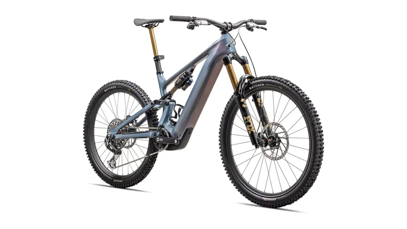 Specialized S-Works Turbo Levo 4 Carbon Electric Full Suspension MTB 2026 in Gloss Glacial Metallic-1