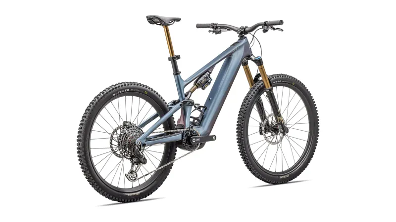 Specialized S-Works Turbo Levo 4 Carbon Electric Full Suspension MTB 2026 in Gloss Glacial Metallic-2
