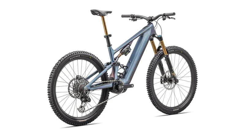 Specialized S-Works Turbo Levo 4 Carbon Electric Full Suspension MTB 2026 in Gloss Glacial Metallic-2
