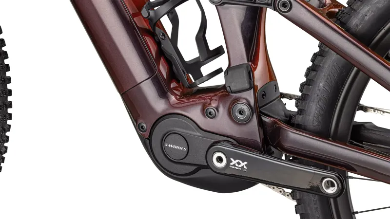 Specialized S-Works Turbo Levo 4 Carbon Electric Full Suspension MTB 2026 in Gloss Red Pearl/Black-6