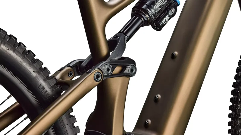 Specialized Turbo Levo 4 Expert Carbon Electric Full Suspension Mountain Bike 2026 in Satin Burnt Gold Me-7