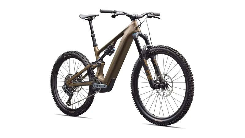 Specialized Turbo Levo 4 Expert Carbon Electric Full Suspension Mountain Bike 2026 in Satin Burnt Gold Me-1
