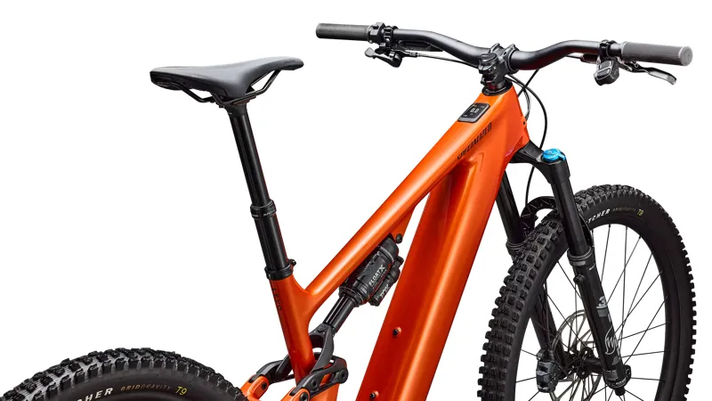 Specialized Turbo Levo 4 Comp Carbon Electric Full Suspension Mountain Bike 2026 in Gloss Orange Tint Ove-3